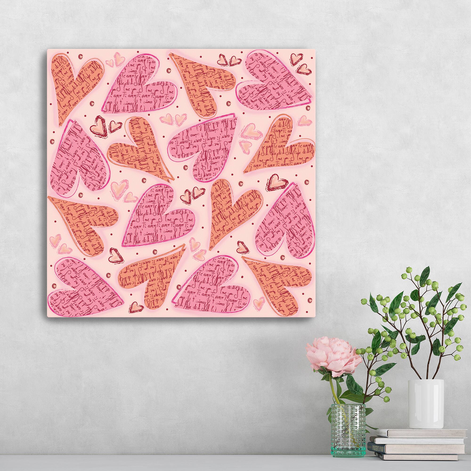 Write Love Canvas Giclée Art
